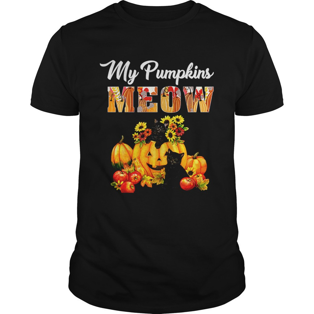My Pumpkins Meow Tshirt